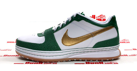 Nike Zoom LeBron VI Low - SVSM - White - Green - Gold