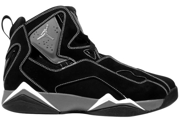 Air Jordan True Flight - Black - Light Graphite - Metallic Silver