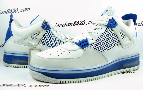 Buy Air Jordan Fusion 4 'Military Blue' - 364342 141
