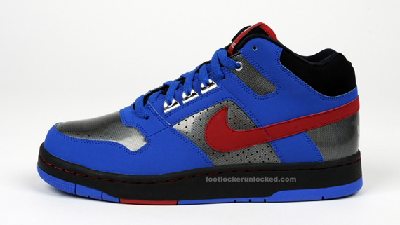 Nike Delta Force 3/4 – Royal Blue – Red – Metallic Silver