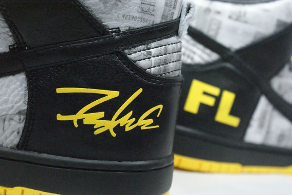 Futura x Nike Dunk High FLOM - LIVESTRONG 'Stages' Collection