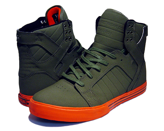 Supra hotsell skytop olive