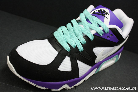 Nike Air Structure Triax ’91 – Black – White – Mint – Purple