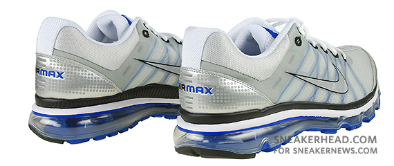Nike Air Max+ 2009 – Neutral Grey – Metallic Silver – Blue Sapphire