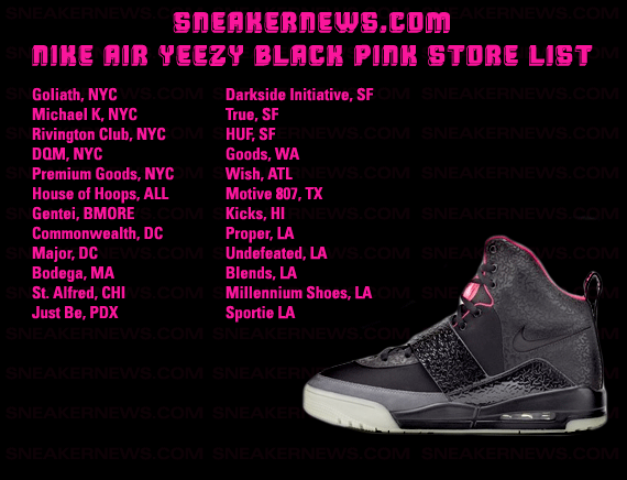 Black pink outlet yeezys