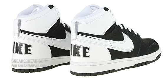 Nike - Big Nike High LE (GS) - Black - White -