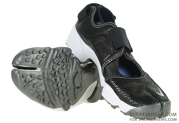 Nike Air Rift - Black Snake - White - Purple - SneakerNews.com