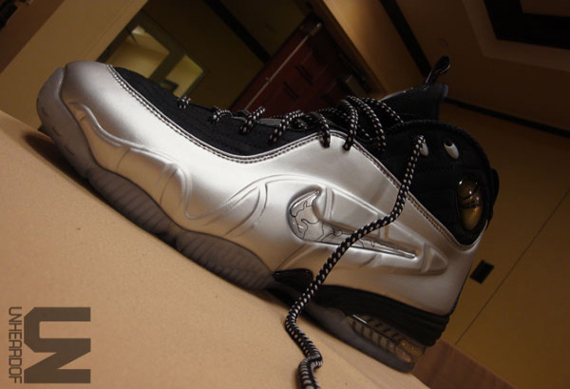 Nike Air Penny 1/2 Cent - Metallic Silver - Black - October '09