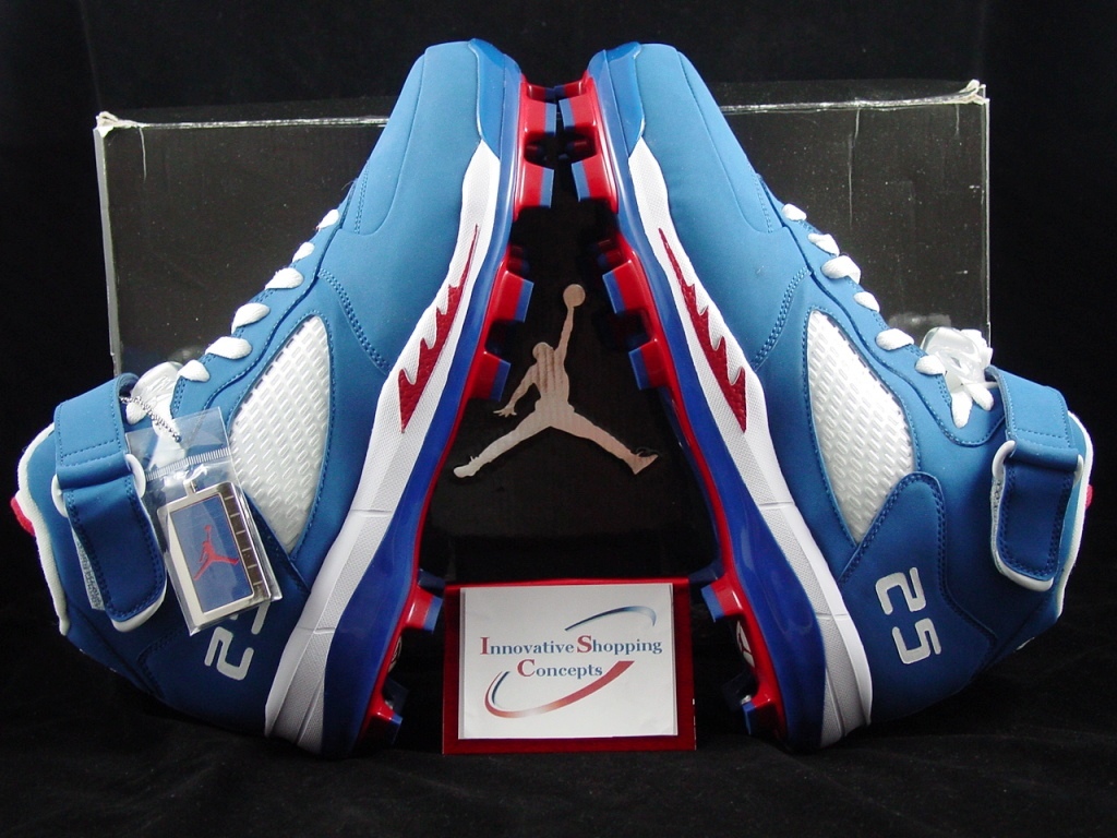 Air Jordan III - Andruw Jones LA Dodgers PE Cleats 