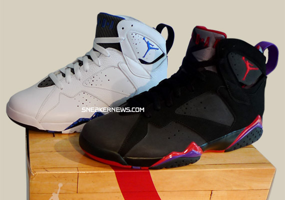 Air Jordan VII 60+ Pack – Bulls vs. Magic – New Photos