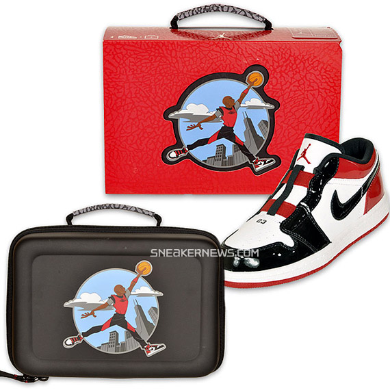 Air Jordan Preschool J Man Casual Shoe + Lunch Box