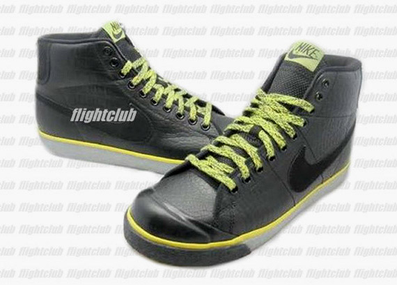 Nike Blazer Mid 73 – All Court Premium QK – Black – Tour Yellow