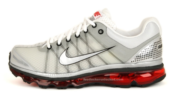Nike Air Max+ 2009 - Grey - Metallic Silver - Red - SneakerNews.com