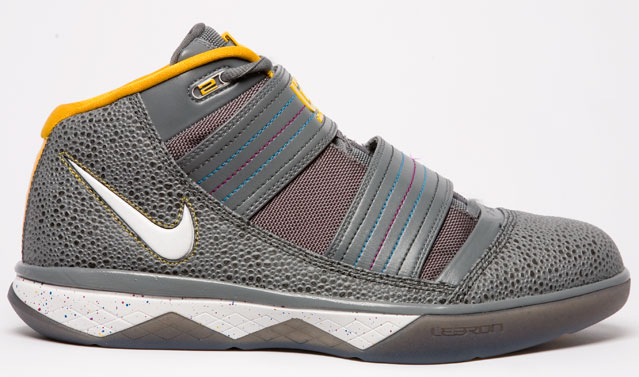Nike Zoom LeBron Soldier III – Grey Reptile – Yellow – July 2009