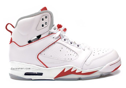 Air Jordan 60+ (Plus) - White - Varsity Red