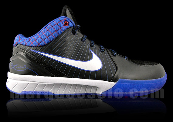 Nike Zoom Kobe IV Black Royal Blue Red SneakerNews