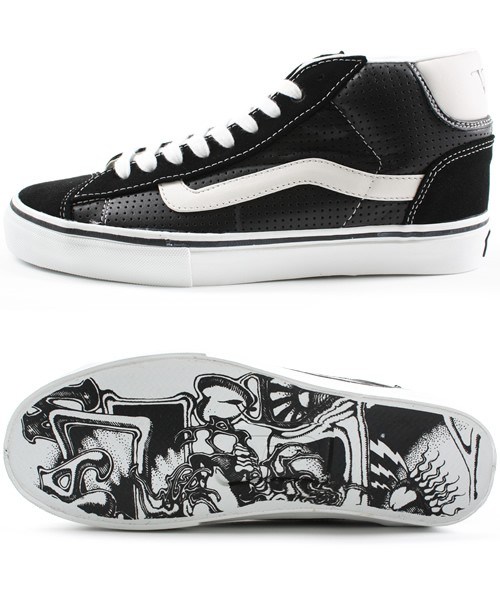 Vans Riffs Rick Griffin x Vans Vault Old Skool + Mid Skool - SneakerNews.com