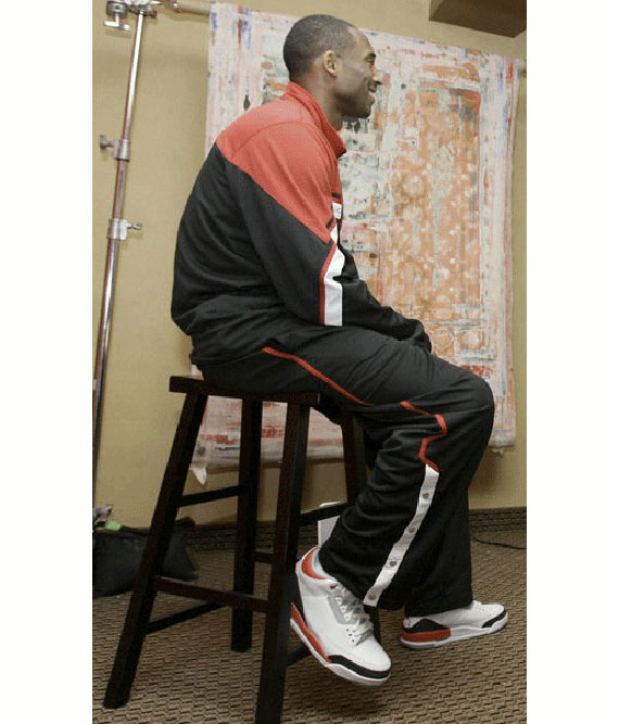 Kobe Bryant in Air Jordans & More - During Signature Shoe Hiatus 