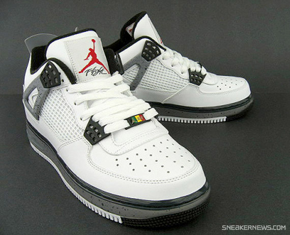 jordan 4 air force 1 fusion