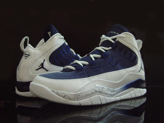 Air Jordan Hallowed Ground - White - Deep Blue - SneakerNews.com