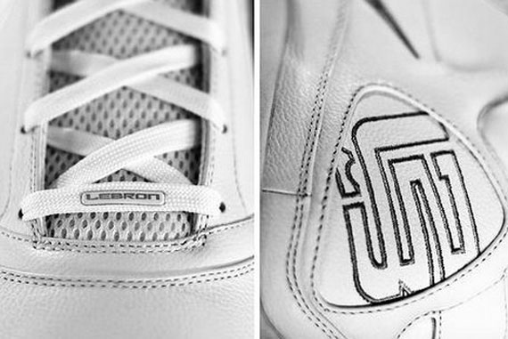 Nike Air Max LeBron VII - White on White