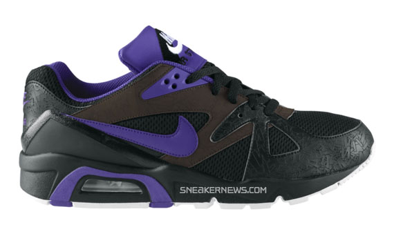 Nike Air Structure Triax 91 Premium - Black - Purple - Brown