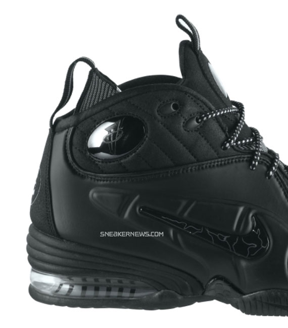 Nike Air Penny 1/2 Cent - Black - Metallic Silver - Available for Pre ...