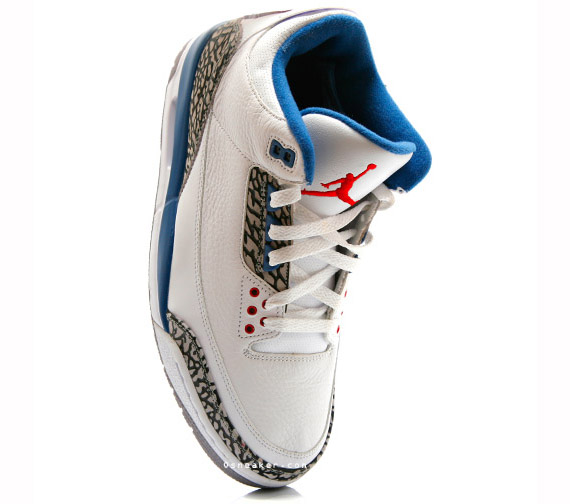 Air Jordan III (3) Retro - True Blue - August '09 International