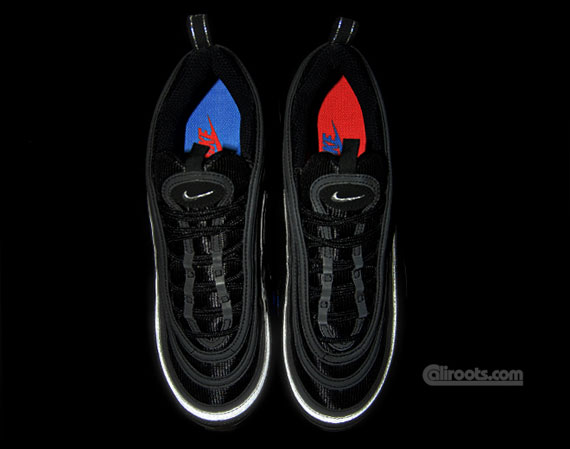 air max 97 black red and blue