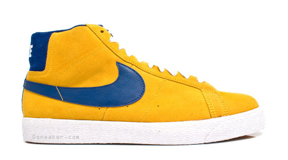 Nike SB Blazer High - Yellow - Royal - Sample