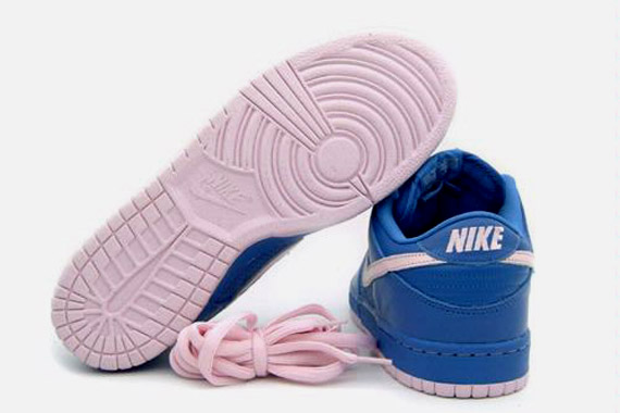 pink and blue nike sb