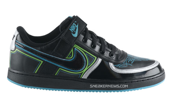 Nike Vandal Low LE – Black – Aqua – Green