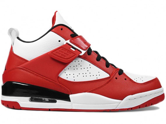 Air Jordan Flight 45 – Varsity Red – White – Black