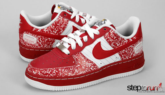 Nike Air Force 1 GS - Composition Book - Red - White - SneakerNews.com
