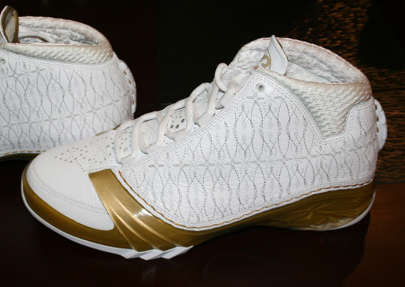 Air Jordan XX3 – White – Metallic Gold – Promo Sample