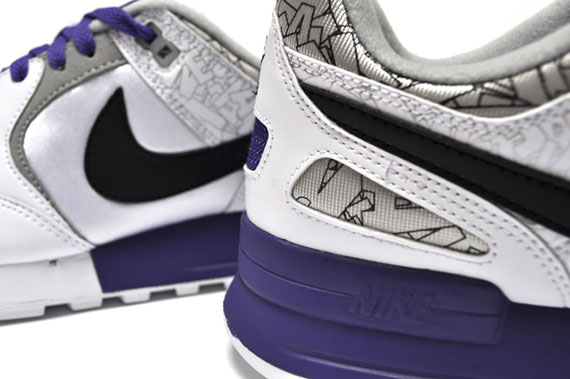 Nike Air Pegasus '89 - White - Purple - Black