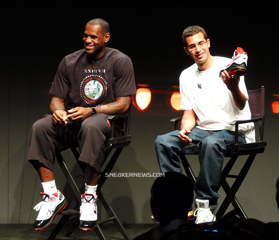 Nike Air Max LeBron VII with LeBron James - Live from Akron