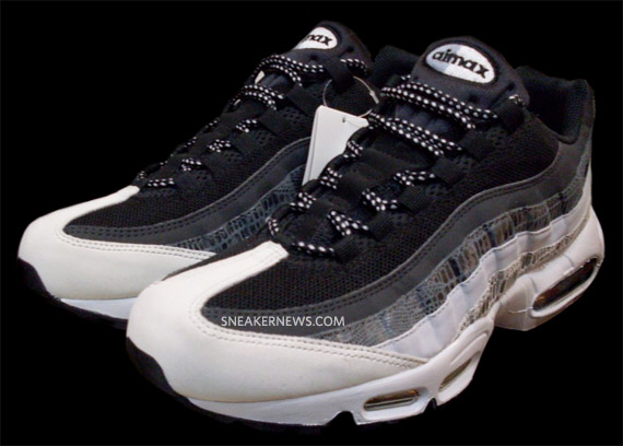 Nike Air Max 95 – Black – Shadow Grey – Snakeskin – Spring 2010 Sample