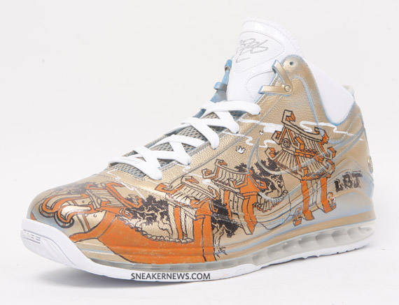 Nike Air Max LeBron VII - Artist Series - Beijing Edition by Le Quiqui ...