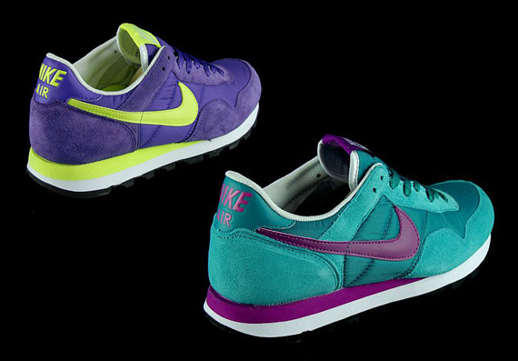 Nike Air Pegasus GX - Radiant Emerald - Plum + Varsity Purple - Volt