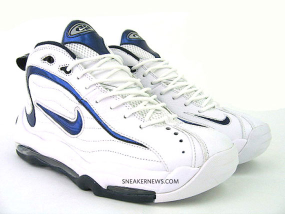 Nike Air Total Max Uptempo – White – Navy Blue