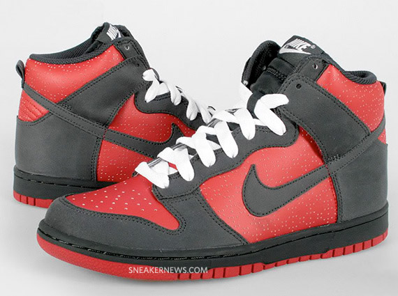 Nike Dunk High - Red - Anthracite - Ultraman