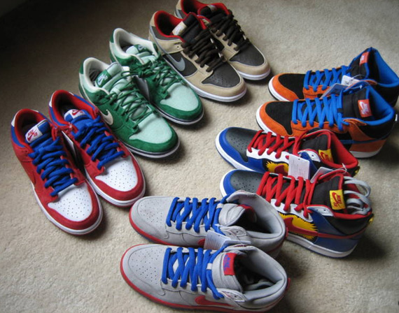 Nike SB – Spring 2010 Dunk Samples – Available on eBay