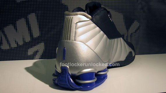 nike shox bb4 black silver lapis