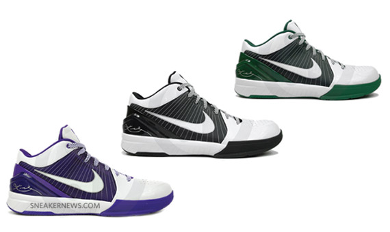 Nike Zoom Kobe IV – Fall 2009 Colorways