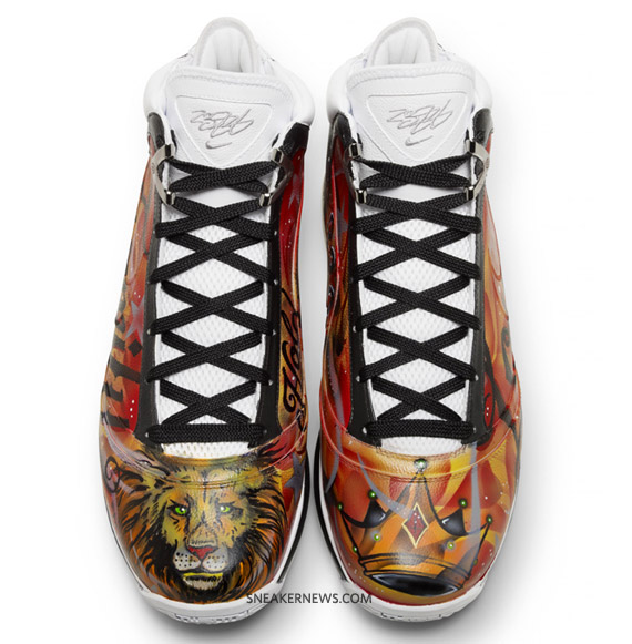 Nike Air Max LeBron VII - Artist Series - Akron Edition by James Hayden