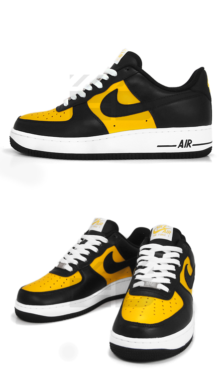 Yellow, Nike Air Force 1, Black & White Air Force 1s
