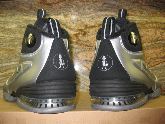 Nike Air Penny 1/2 (Half) Cent – Black – Metallic Silver – Available on eBay