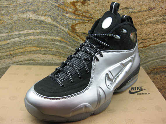 Nike Air Penny 1/2 (Half) Cent – Black – Metallic Silver – Available on ...
