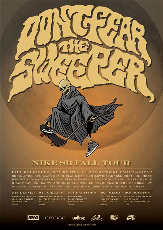 prachtig magie Middelen Nike SB - Don't Fear The Sweeper - Fall 2009 Tour - SneakerNews.com